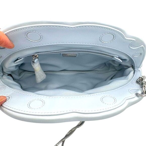 Kate Spade Shade Quilted Cloud Clutch Crossbody Pearlized Leather - Picture 12 of 13